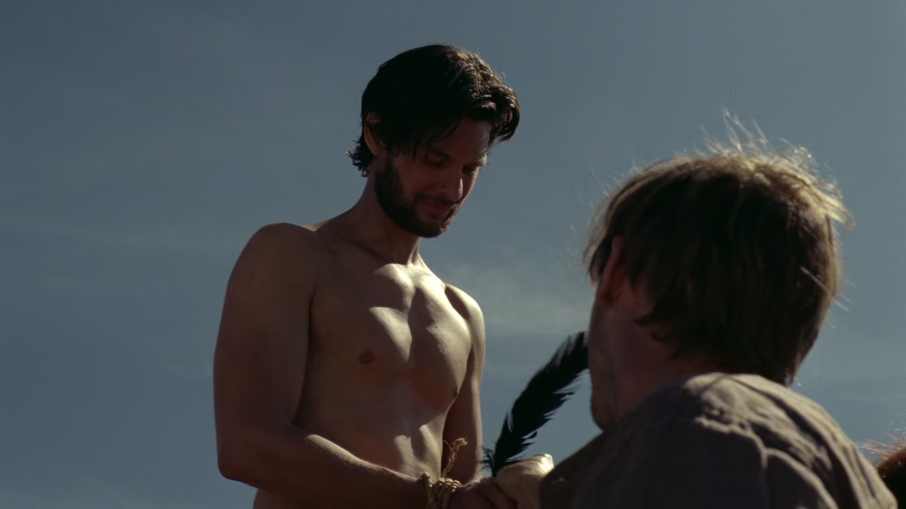 Ben Barnes nude in Westworld 1-10 "The Bicameral Mind" .