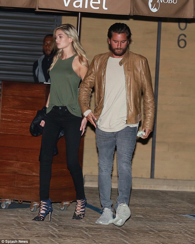 Scott Disick and girlfriend Megan Blake Irwin go on a dinner date Entilog