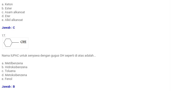 Soal Isian Materi Kimia Kelas 12 Tentang Biomolekul - Guru Besar