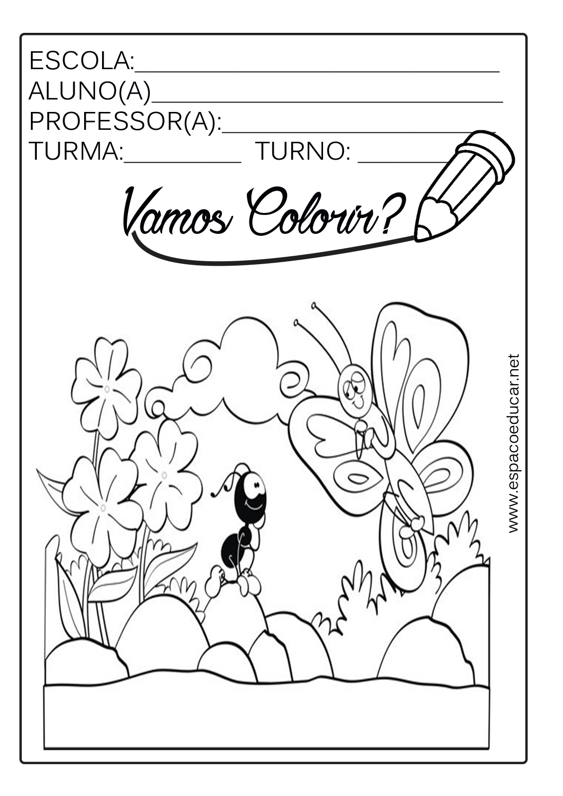 Desenho Smilinguido Para Imprimir