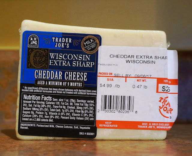 Exploring Trader Joe's Trader Joe's Wisconsin Extra Sharp Cheddar Cheese