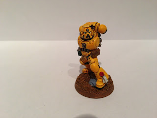 The Hairy Painter: How to Paint Yellow Power Armour