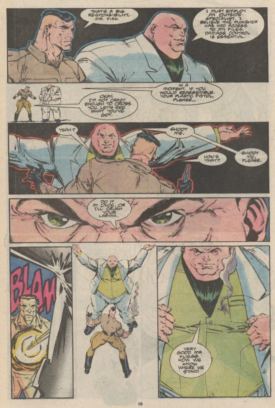Read online The Punisher (1987) comic -  Issue #15 - To Topple the Kingpin - 15