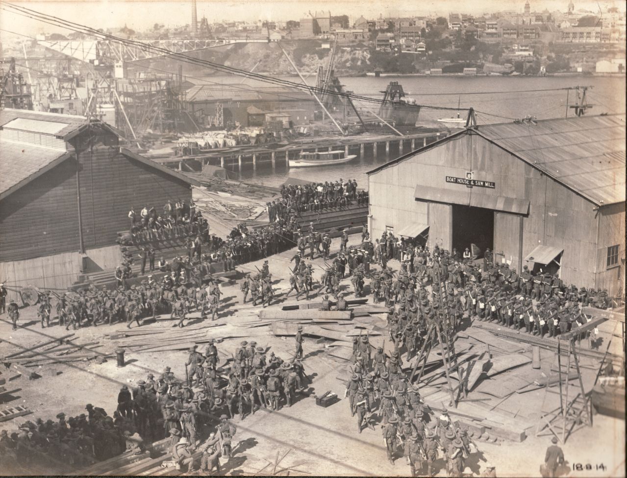 36 Rare Photos of Cockatoo Island, Australia in the Early 20th Century
