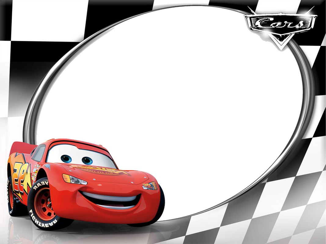 Alegres Marcos para Fotos de Cars. Rayo Mcqueen. ~ Marcos Gratis para  Fotografías.