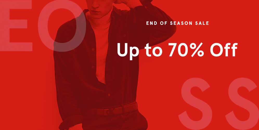 #Zalora - Promo End Of Season Sale Up to 70% Sale