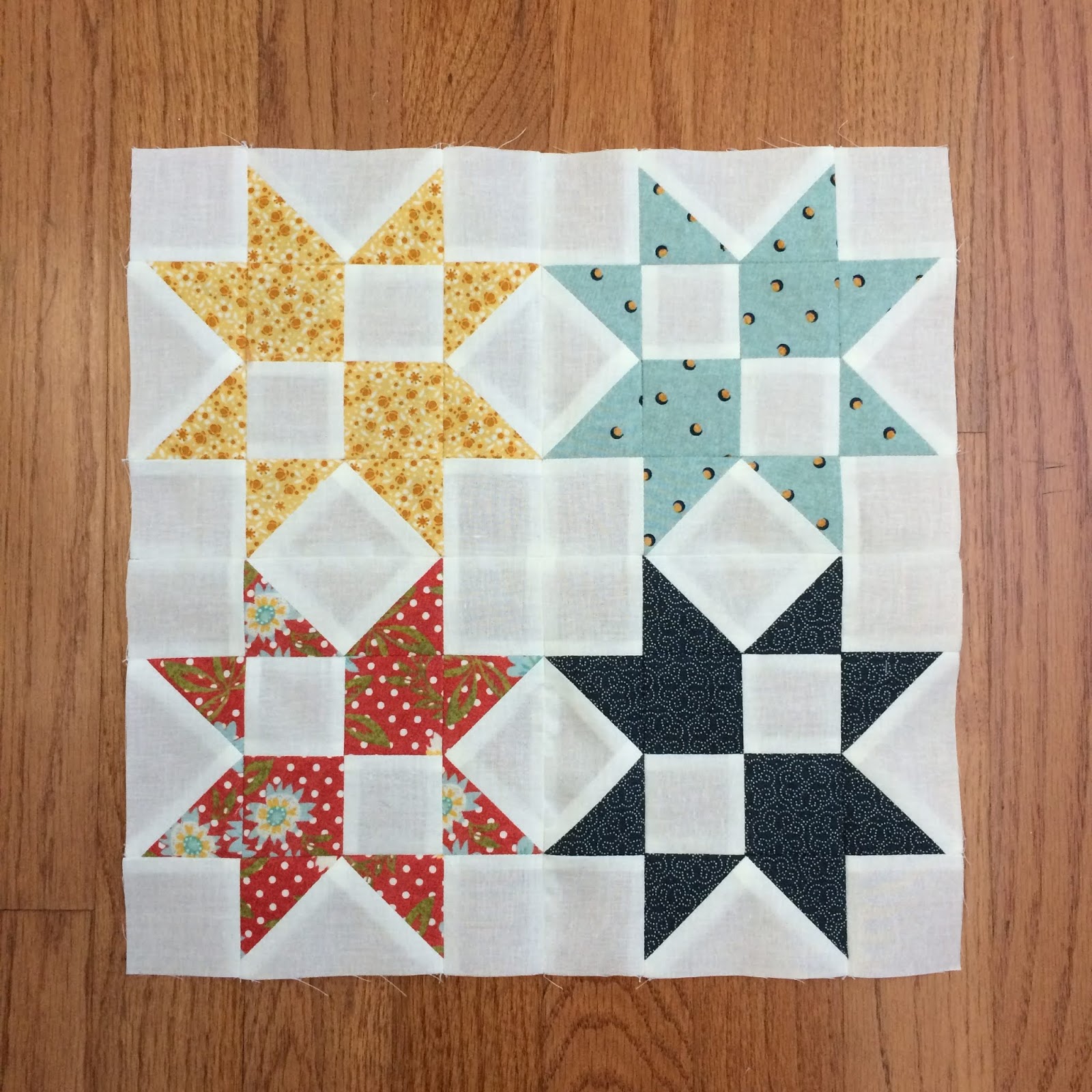 123 Quilt Clementine Quilt Along June