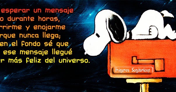 Imágenes Para Compartir SaGiTaRioXP: Snoopy en el buzón | Portada para  facebook