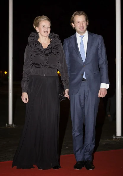 Dutch Royals at a celebration of the reign of Princess Beatrix