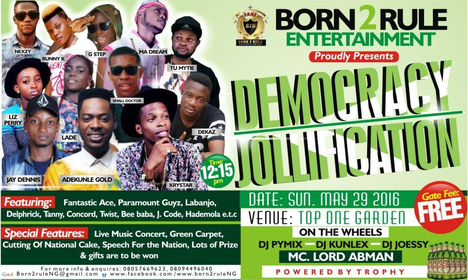 VOCA WORLD ENTERTAINMENT SHOW TIME TOP ONE GARDEN podo,ibadan