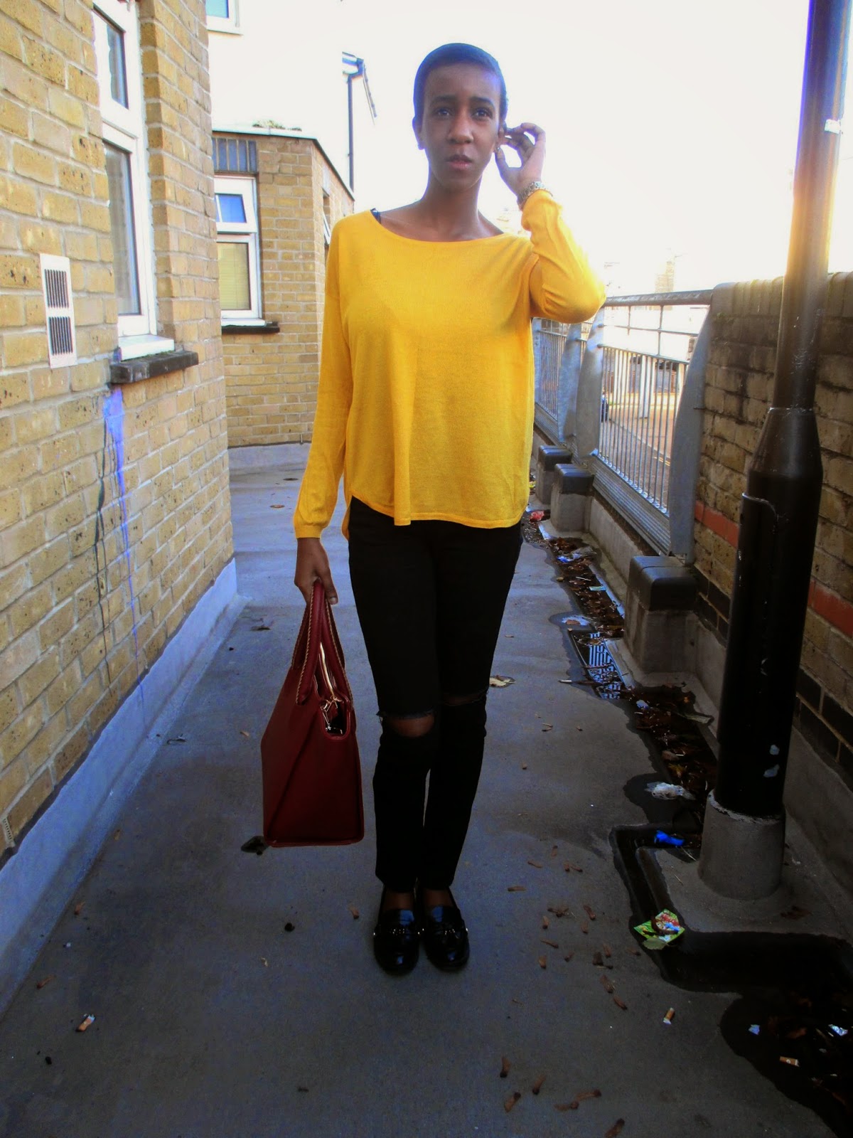 The Social Misfit Yellow Jumpers, Yellow Leaves ♥