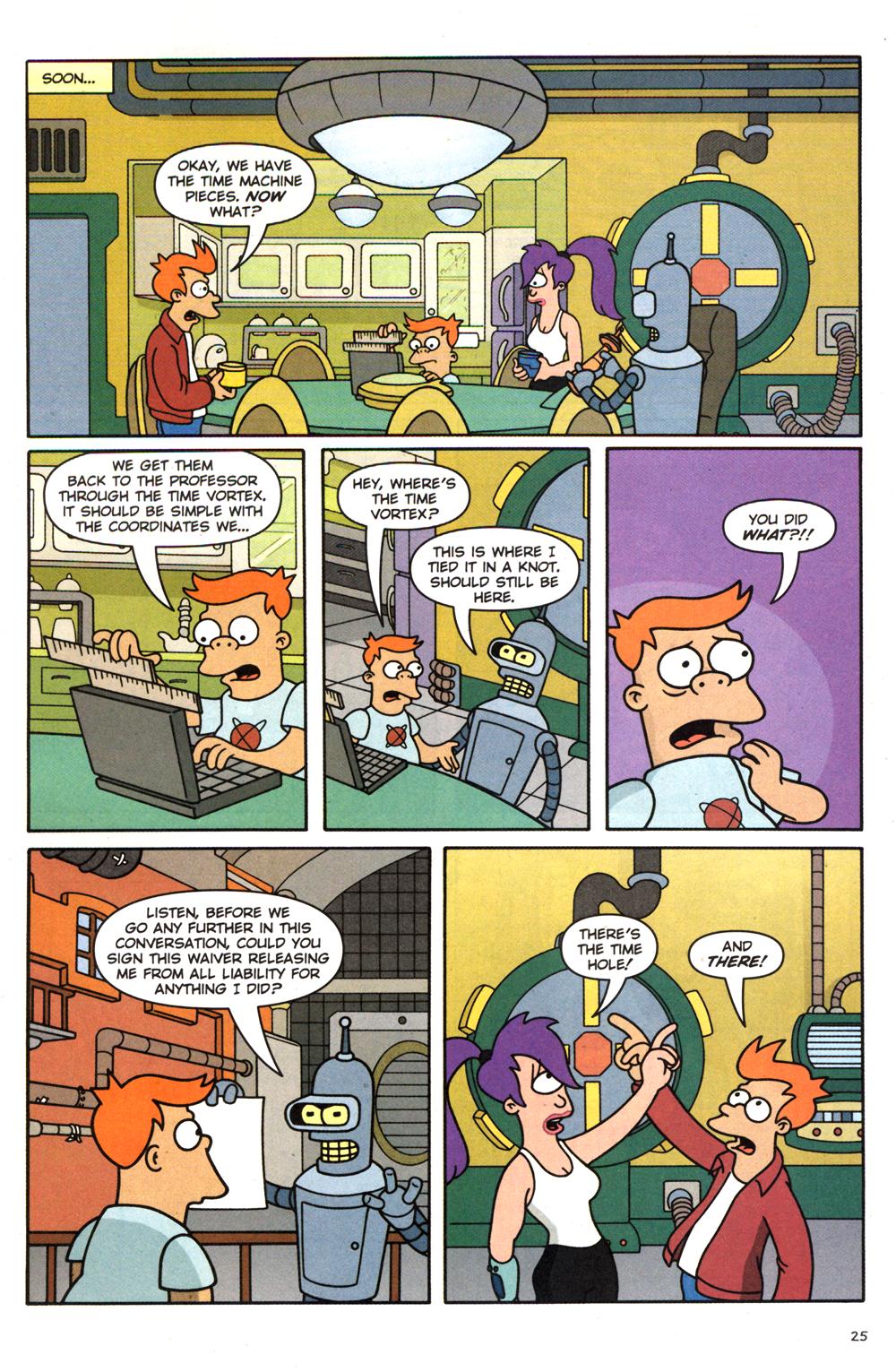 Read online Futurama Comics comic -  Issue #17 - 26