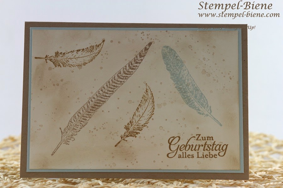 Stempel Biene Oktober 2013