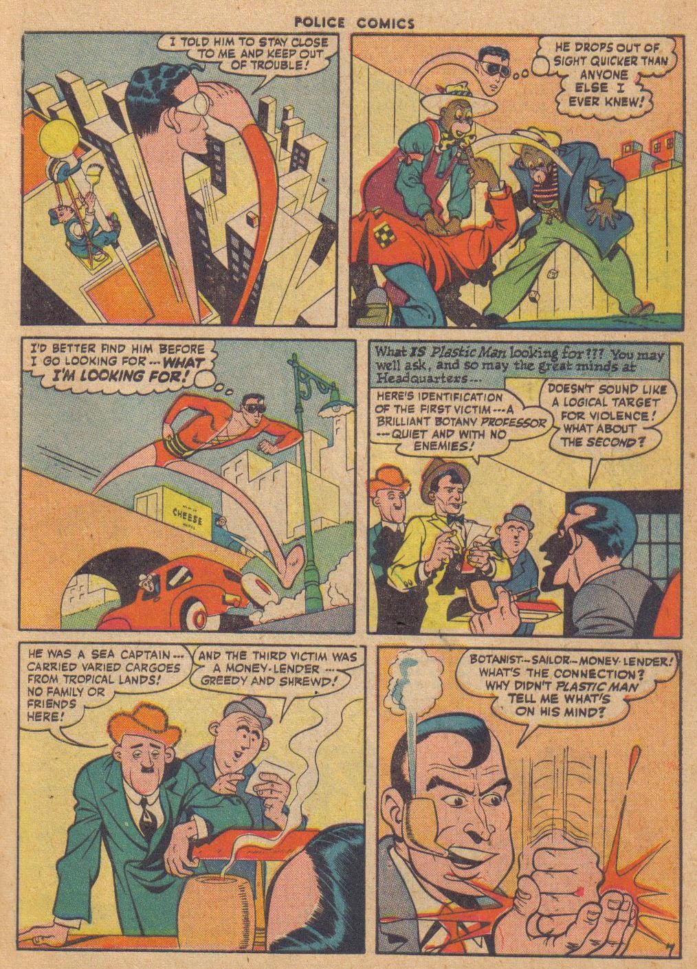 Read online Police Comics comic -  Issue #58 - 9