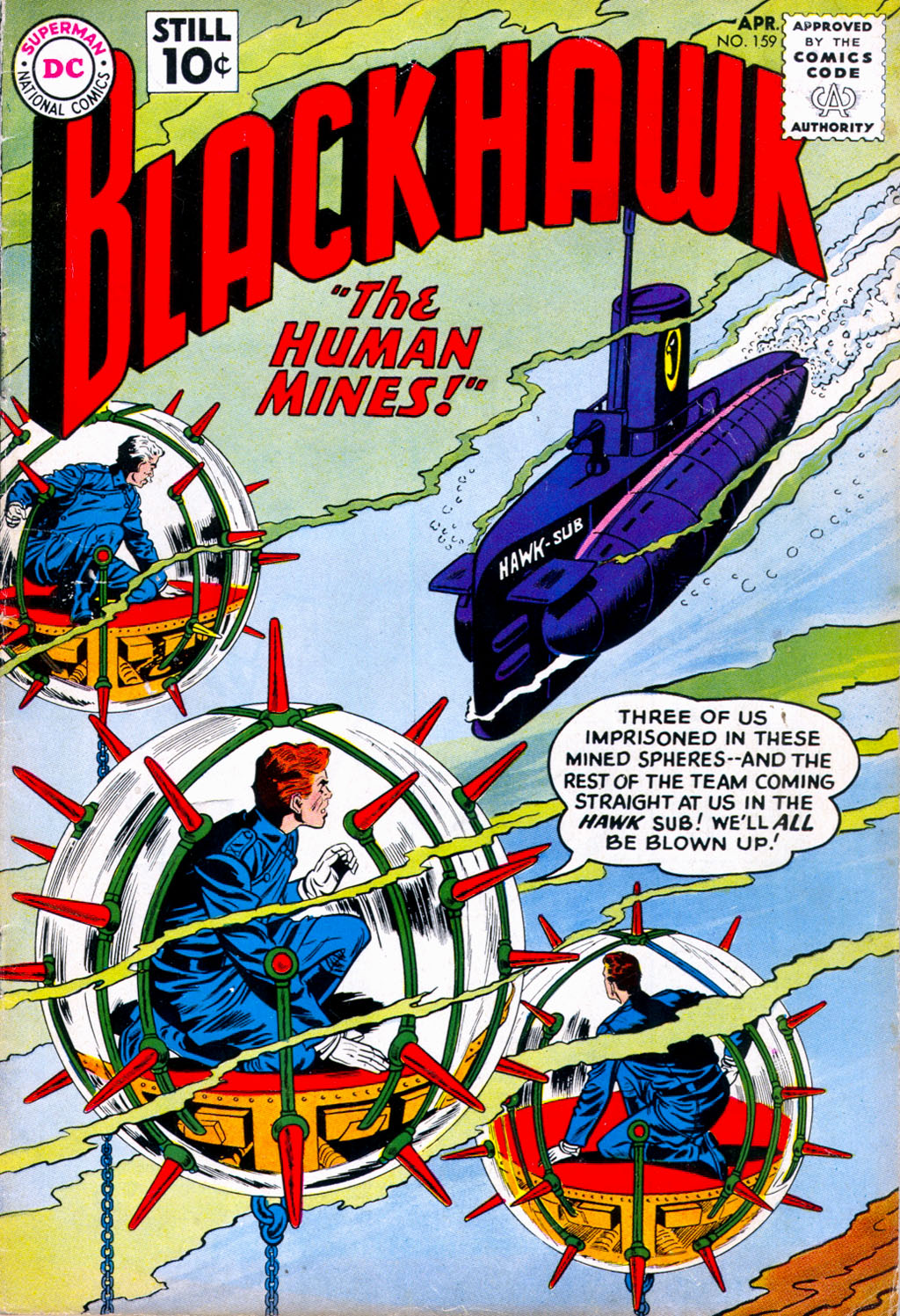 Read online Blackhawk (1957) comic -  Issue #159 - 1