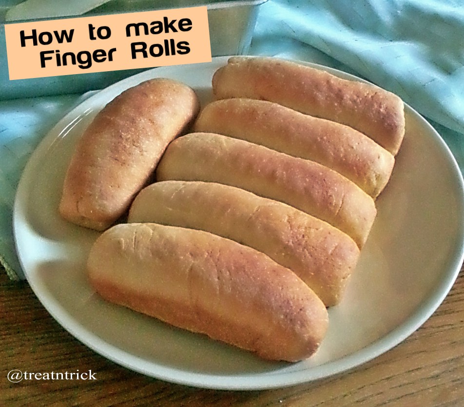 TREAT & TRICK HOW TO MAKE FINGER ROLLS RECIPE
