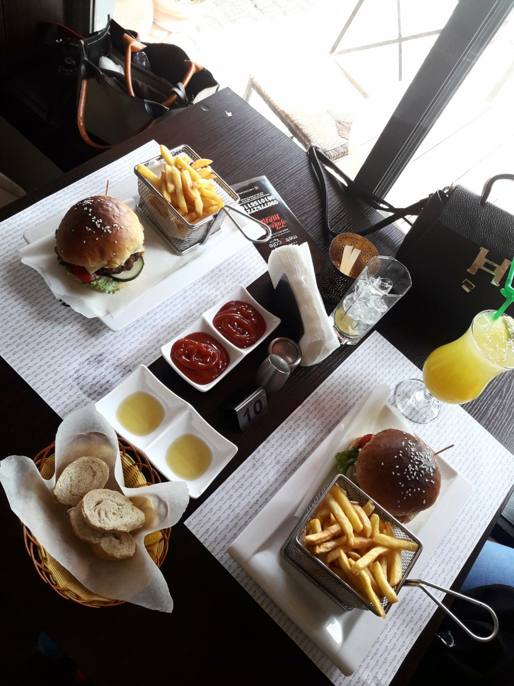 Lunch, Metro Cafe Abuja, Burgers, french fries, Abuja living