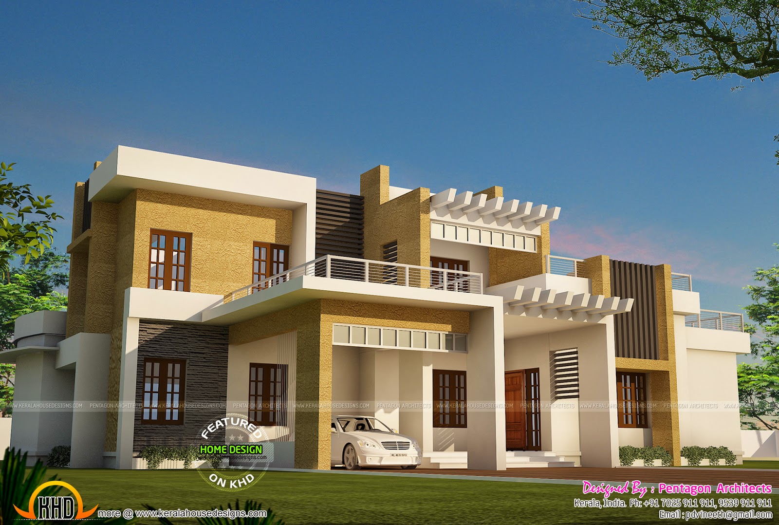 Kerala house plans set part 2 - Kerala home design and floor plans