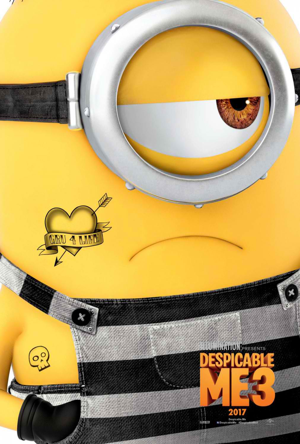 “despicable Me 3” Shares Character Posters Of Minions As Inmates Rezirb
