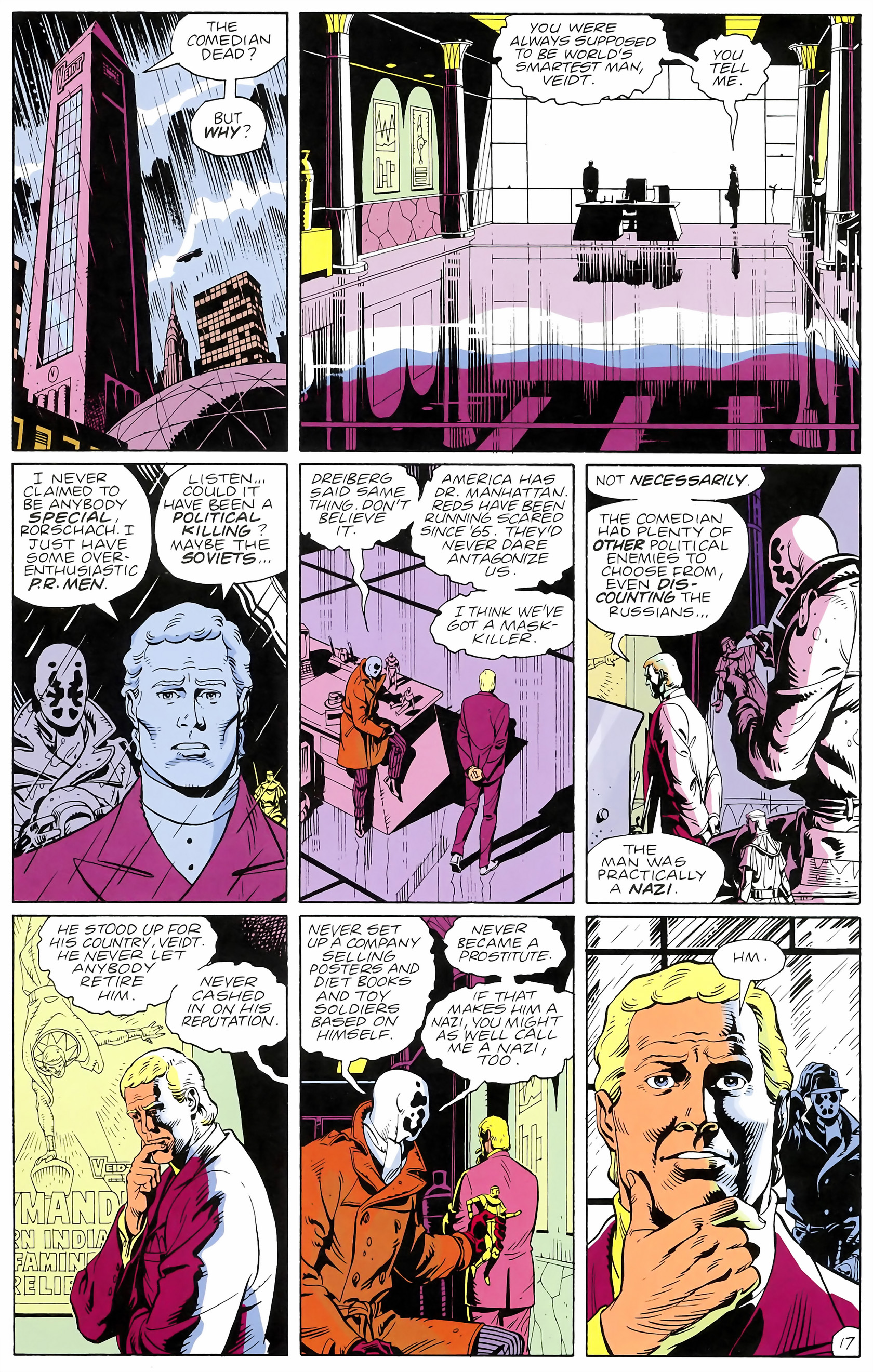 Read online Watchmen comic -  Issue #1 - 19