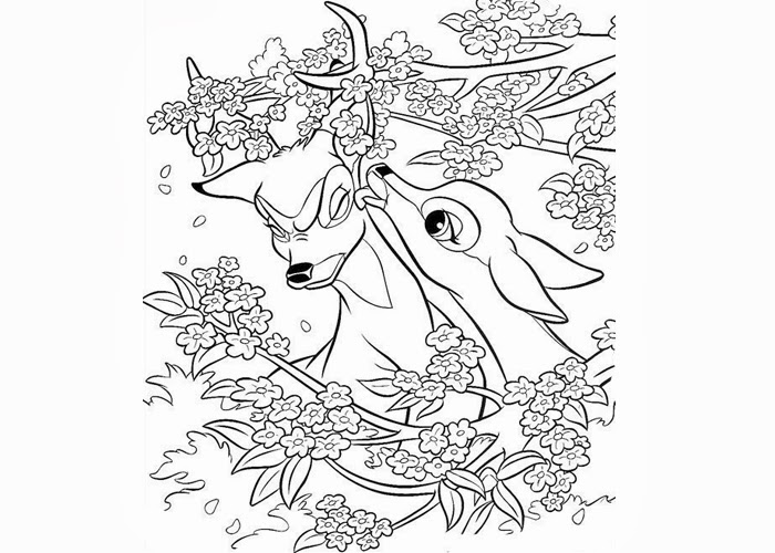 Free Coloring Pages And Coloring Books For Kids Faline And
