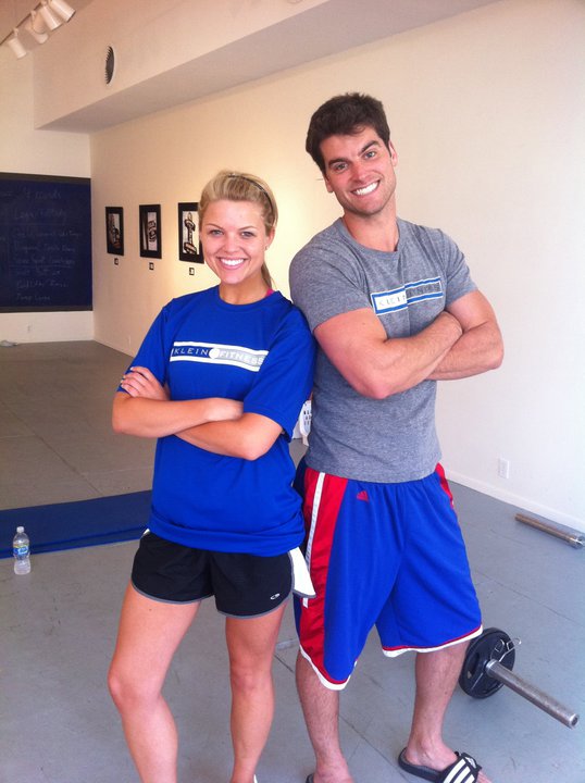 Klein Fitness Memphis, Personal Trainer Hanging out at Miss Tennessee...and oh yeah, we won!