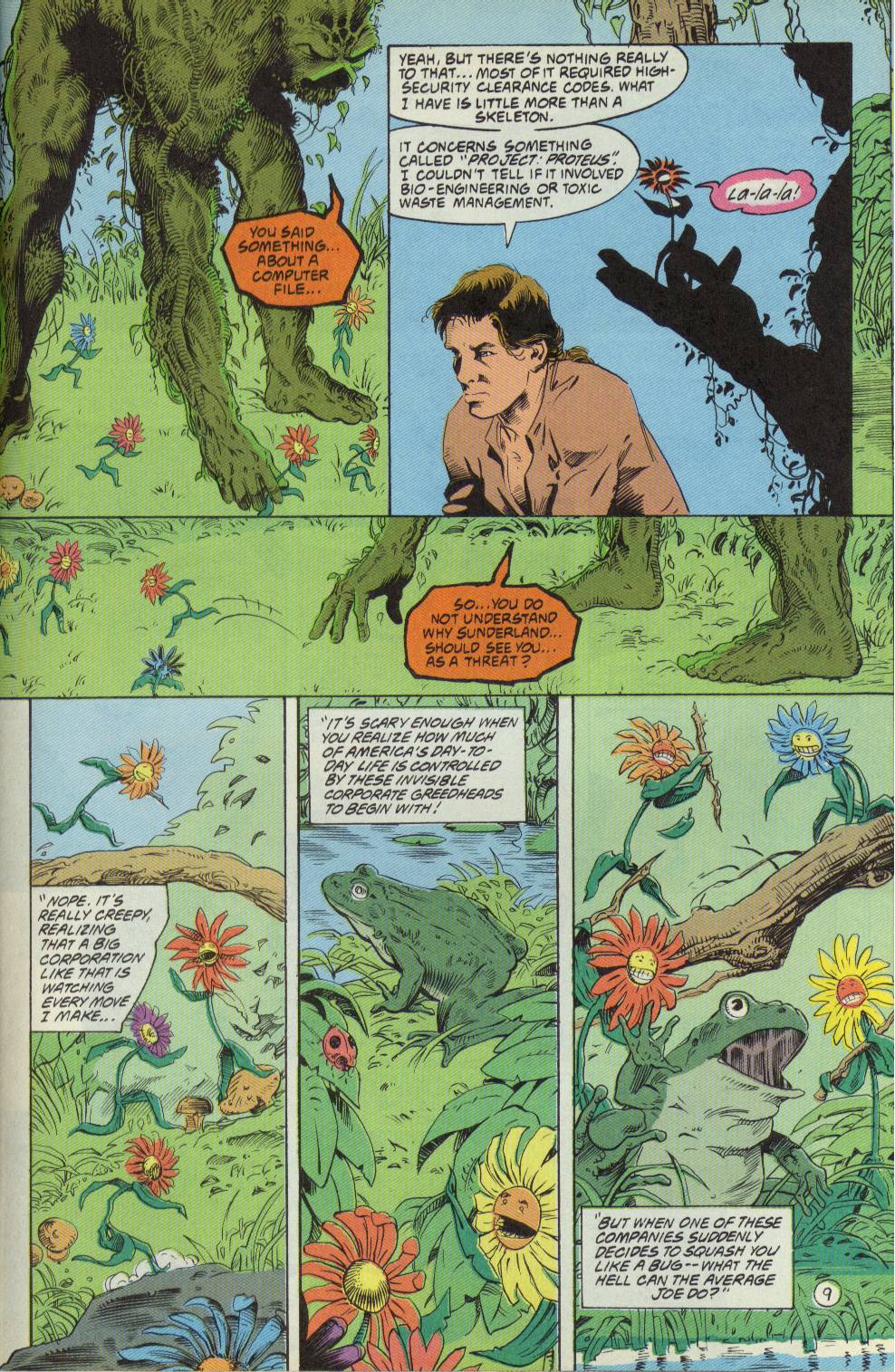 Read online Swamp Thing (1982) comic -  Issue #123 - 10