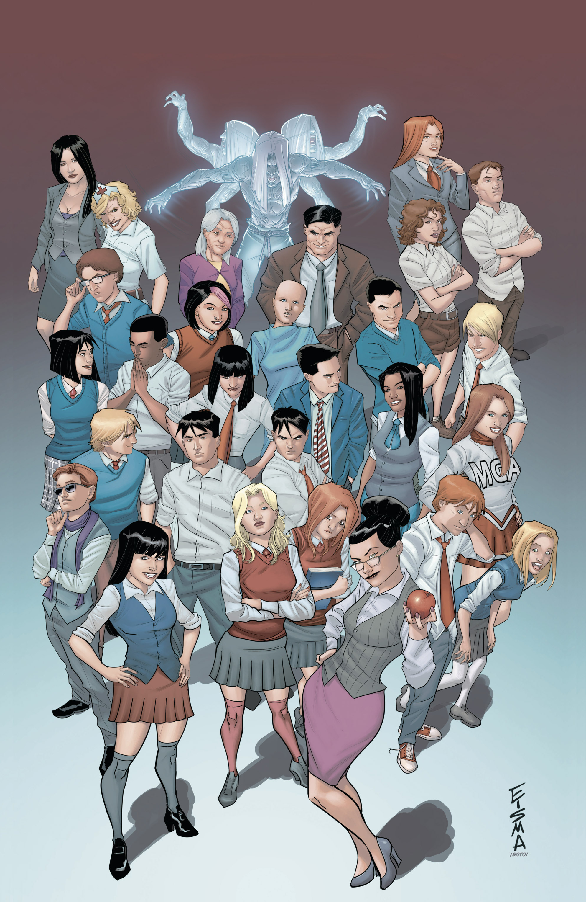 Read online Morning Glories comic -  Issue # _TPB 5 - 33