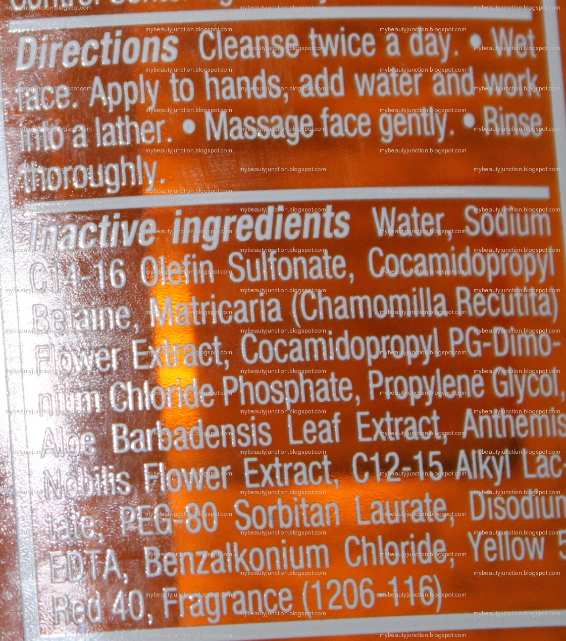 Allergy to sulphates in face wash Cosmetopia Digest Beauty and Makeup