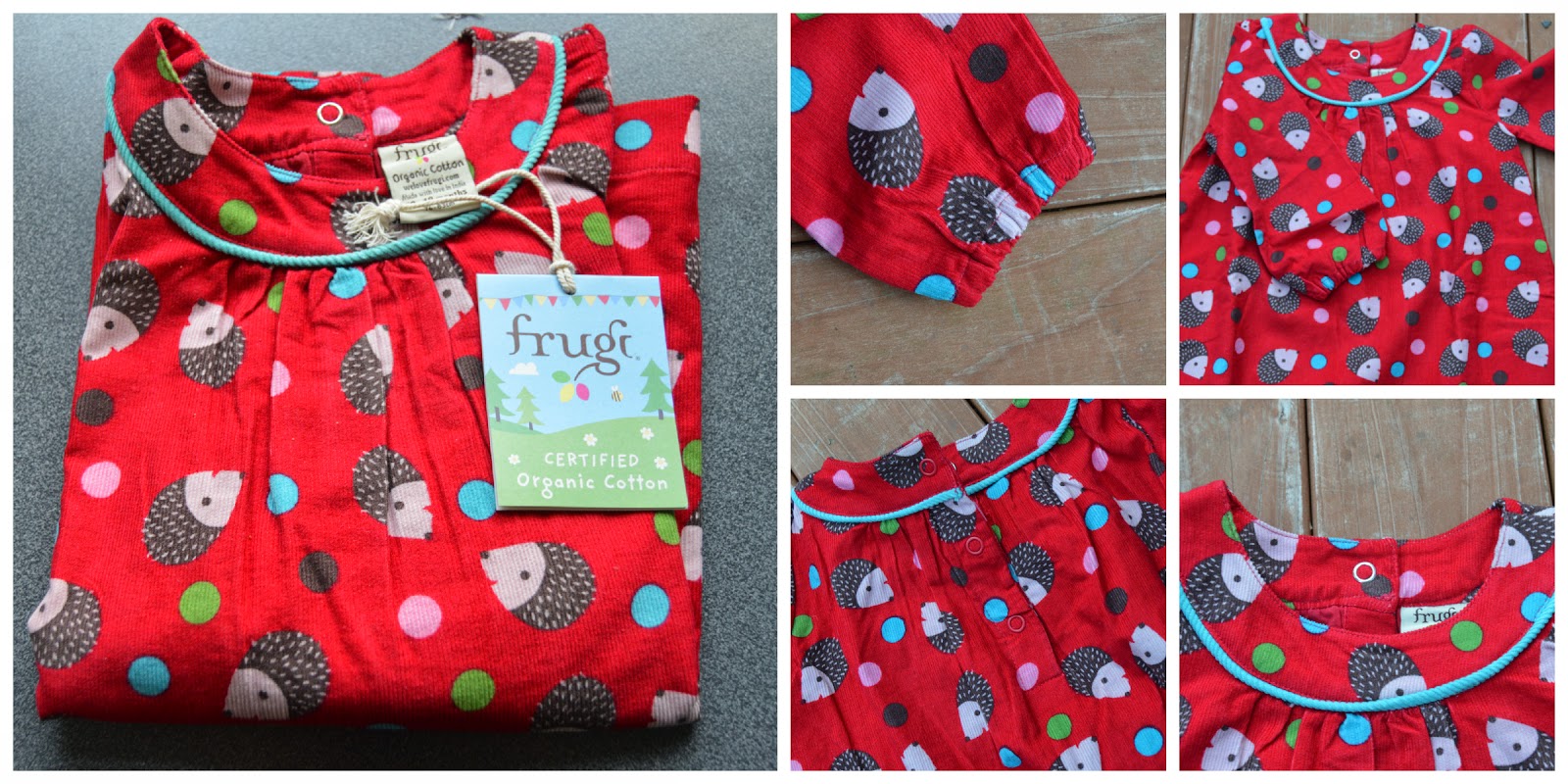 frugi cord dress
