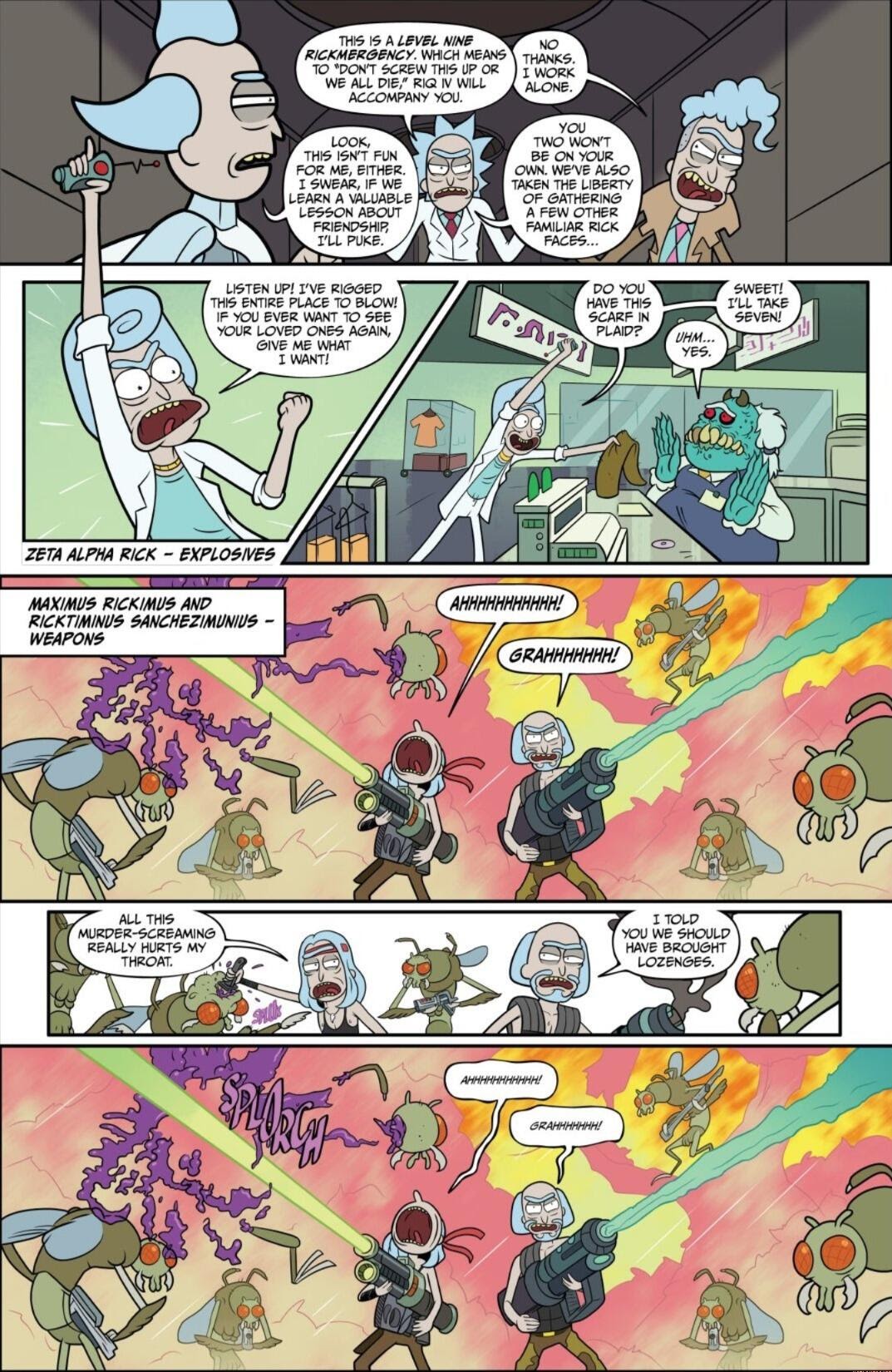 Read online Rick and Morty Presents: The Council of Ricks comic -  Issue # Full - 9