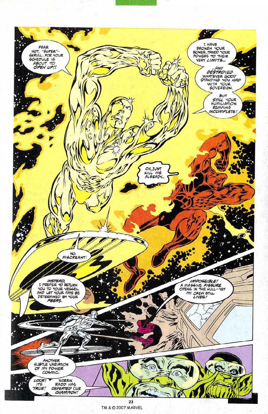 Read online Silver Surfer (1987) comic -  Issue #105 - 25