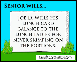 Senior Wills and Six Other Writing Prompts for the End-of-the-Year