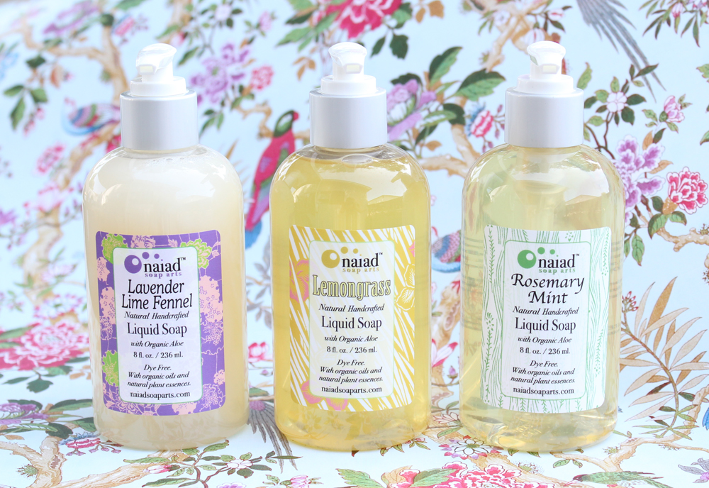 Naiad Soap Arts: New Stuff: Liquid Soaps!