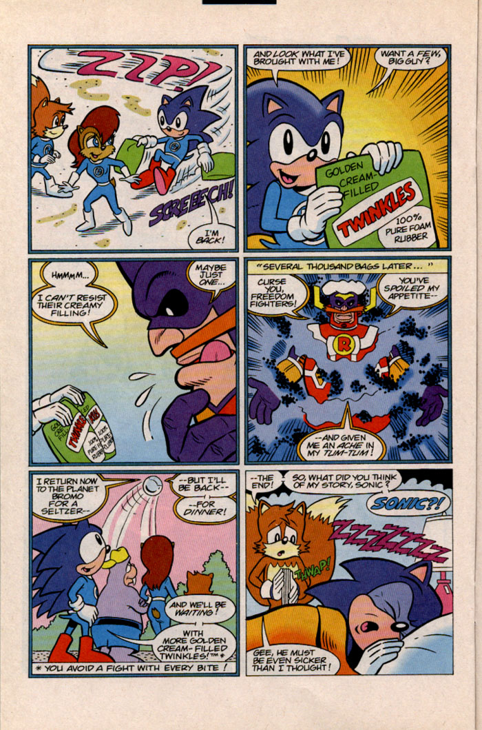 Read online Sonic The Hedgehog comic -  Issue #38 - 23
