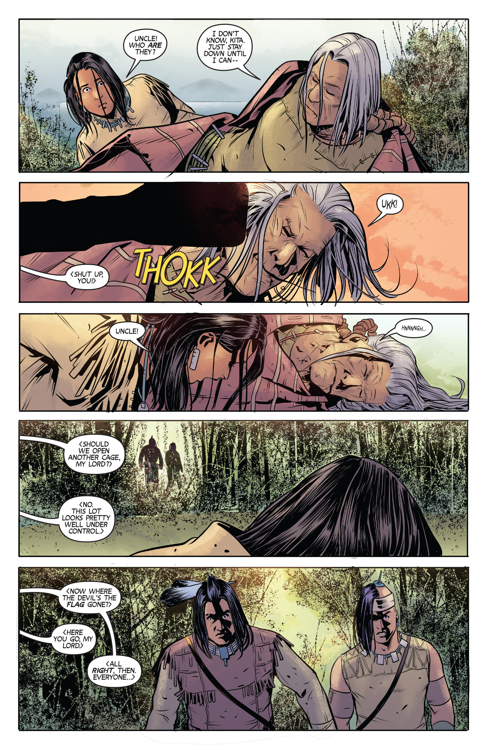 Read online Turok: Dinosaur Hunter (2014) comic -  Issue # _TPB 1 - 24