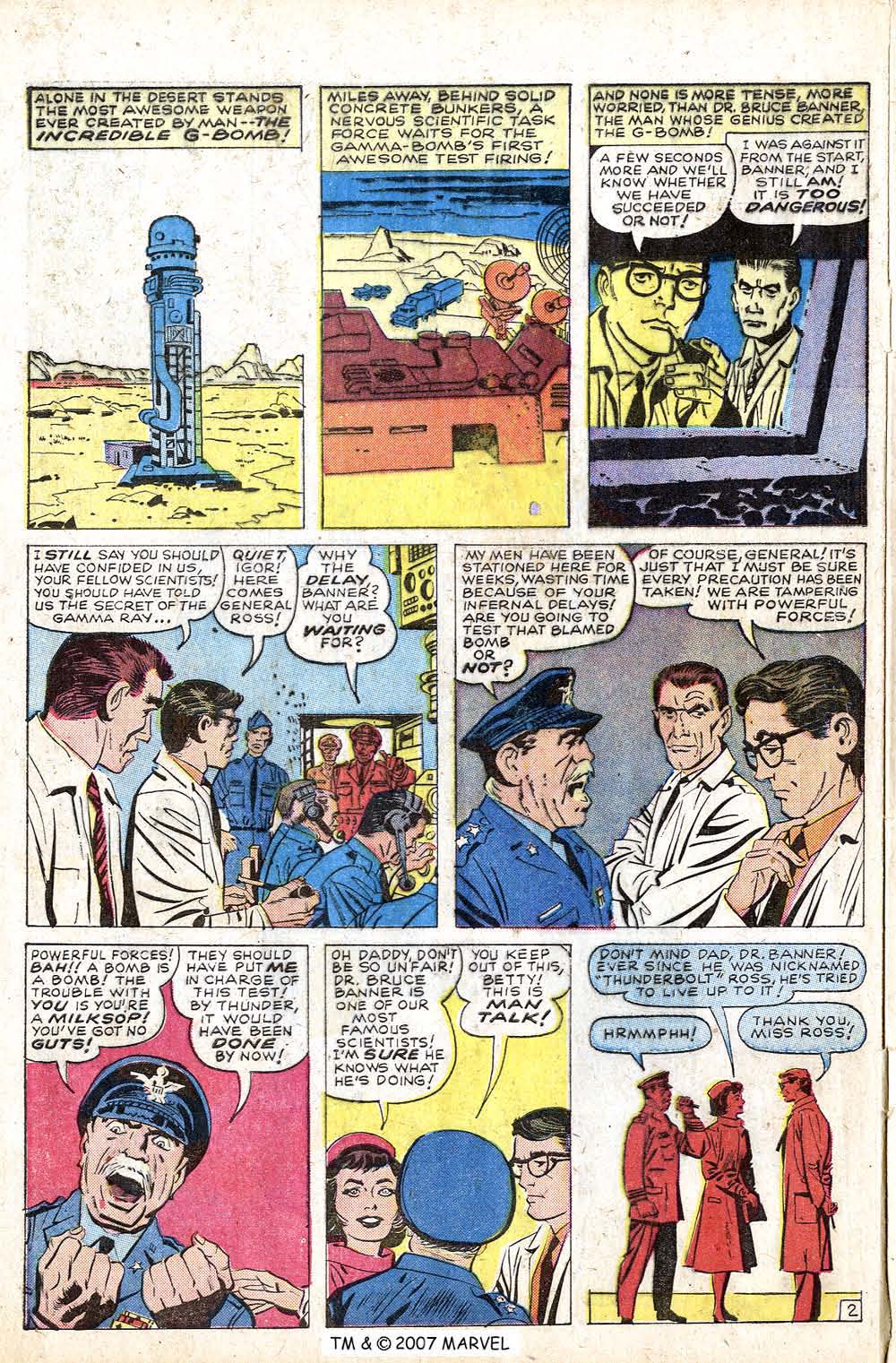 Read online The Incredible Hulk (1962) comic -  Issue #1 - 4