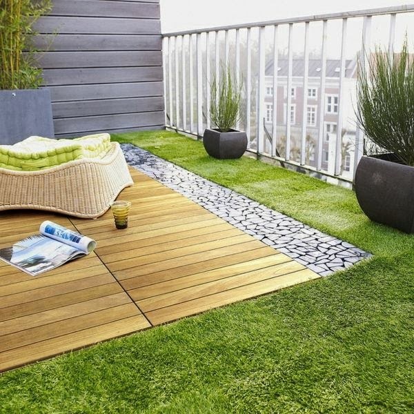 Patio design ideas &#8211; a green patio for sports
