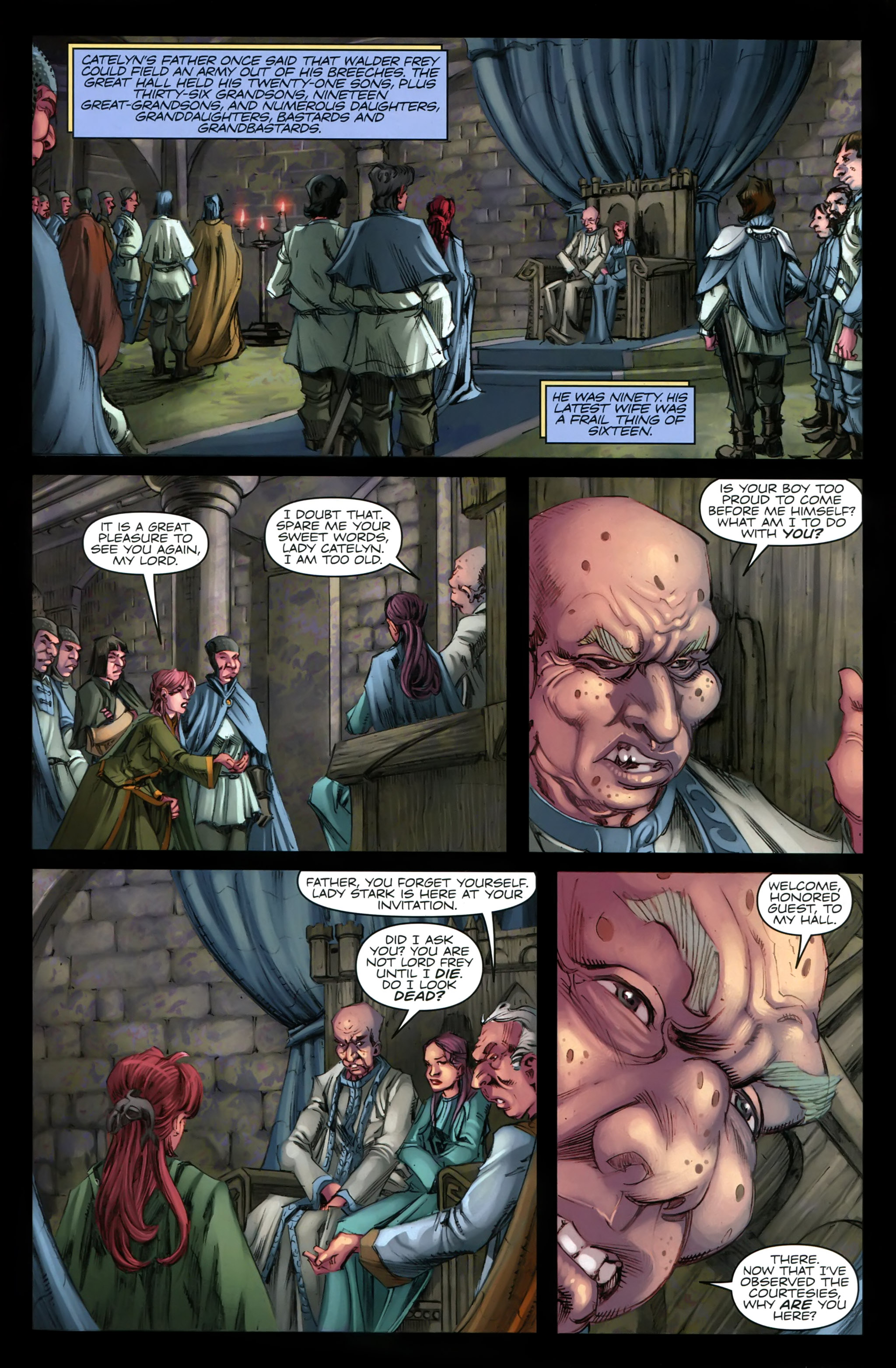 Read online A Game Of Thrones comic -  Issue #19 - 21