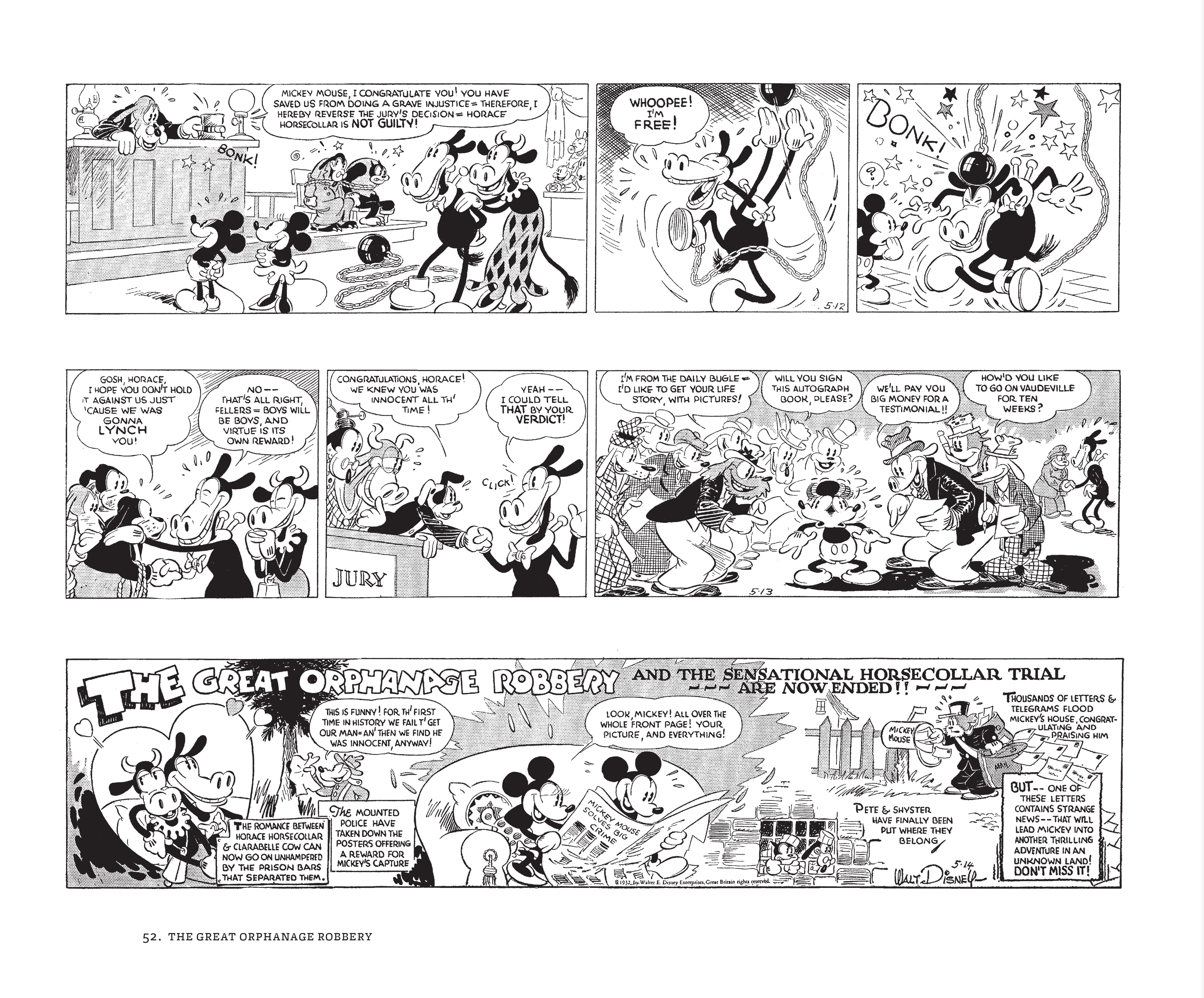 Read online Walt Disney's Mickey Mouse by Floyd Gottfredson comic -  Issue # TPB 2 (Part 1) - 52
