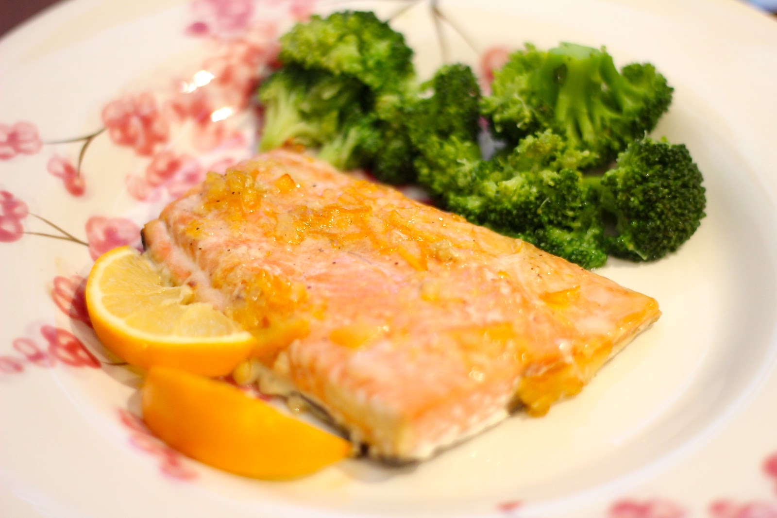 Roasted Salmon with Soy and Marmalade Glaze {Foodie Friday} The Paper