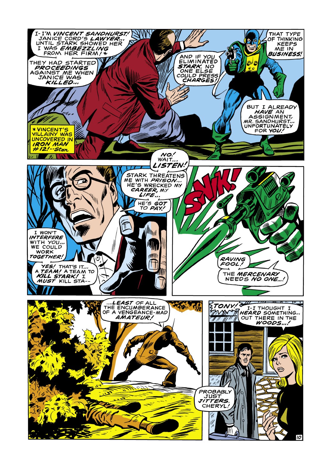 Read online Iron Man (1968) comic -  Issue #23 - 11