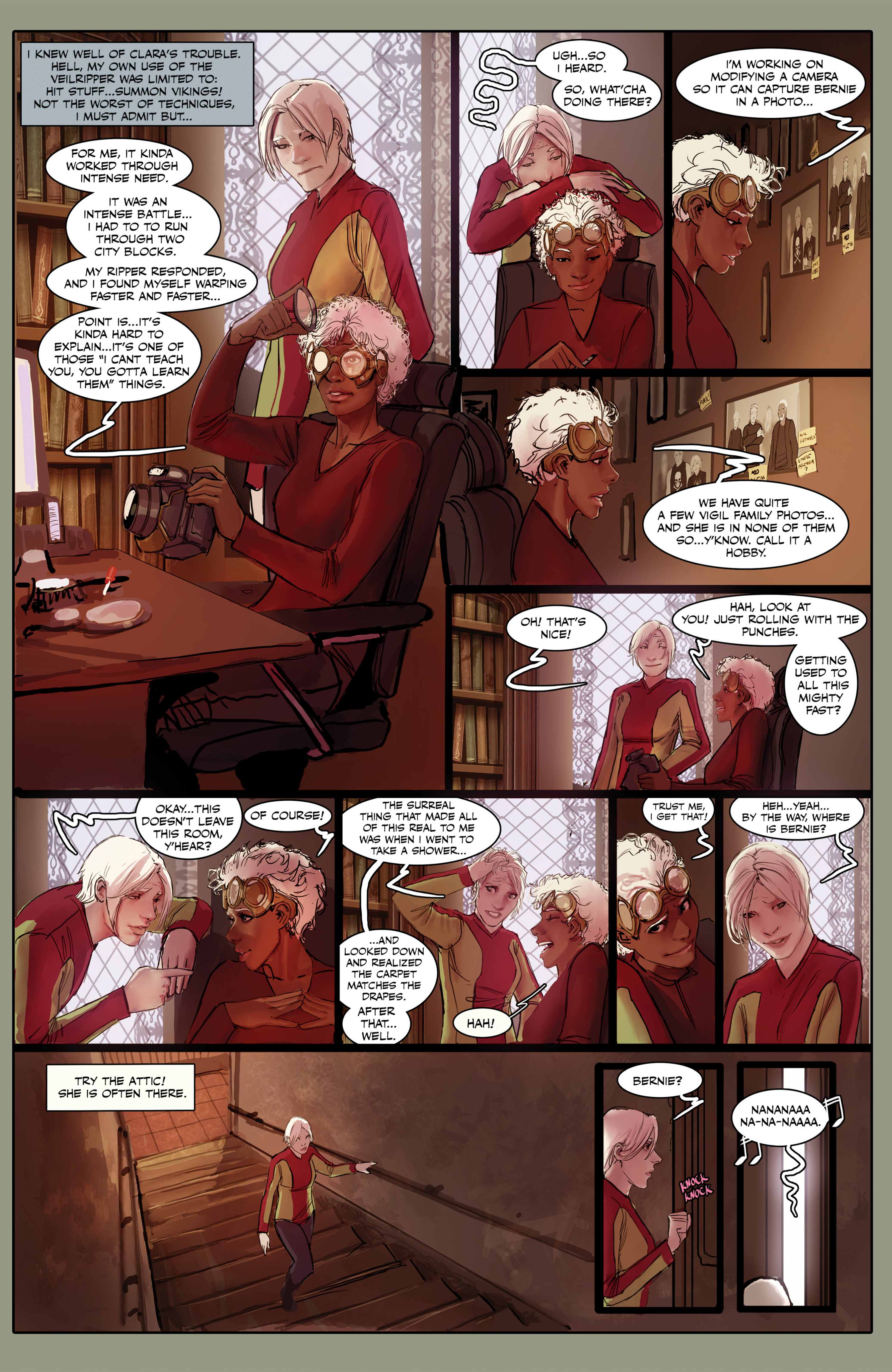 Read online Death Vigil comic -  Issue #3 - 8