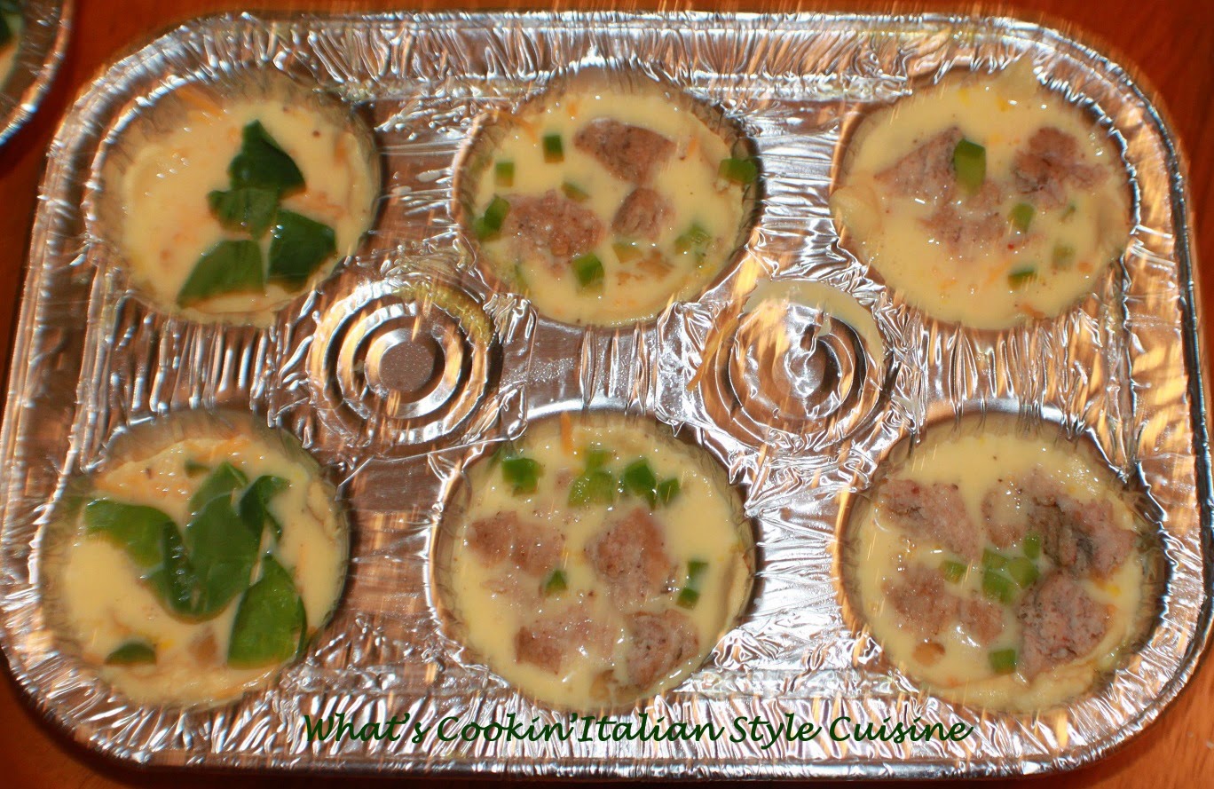 Cupcake Quiche Recipe What's Cookin' Italian Style Cuisine