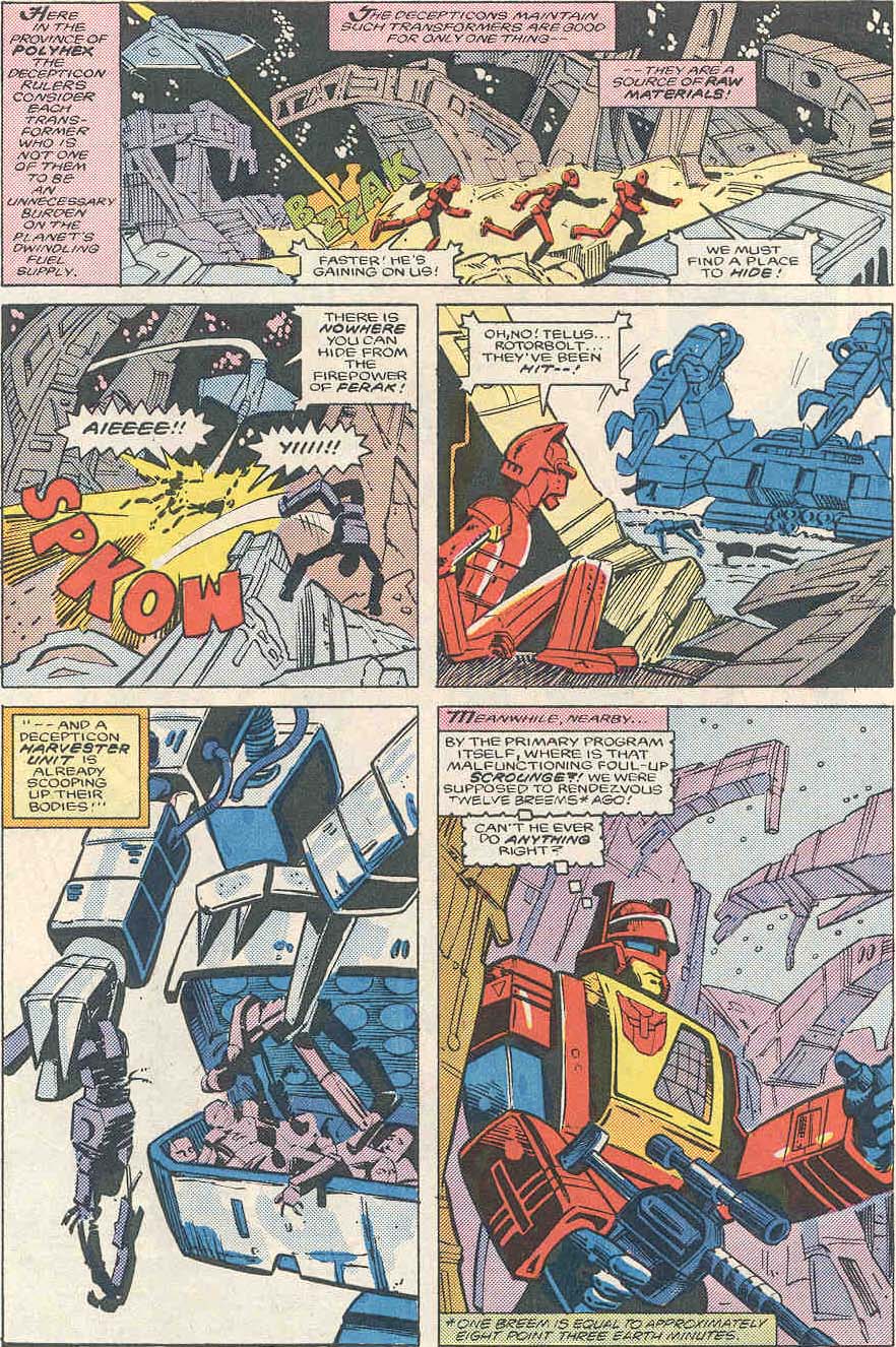 The Transformers (1984) issue 17 - Page 3
