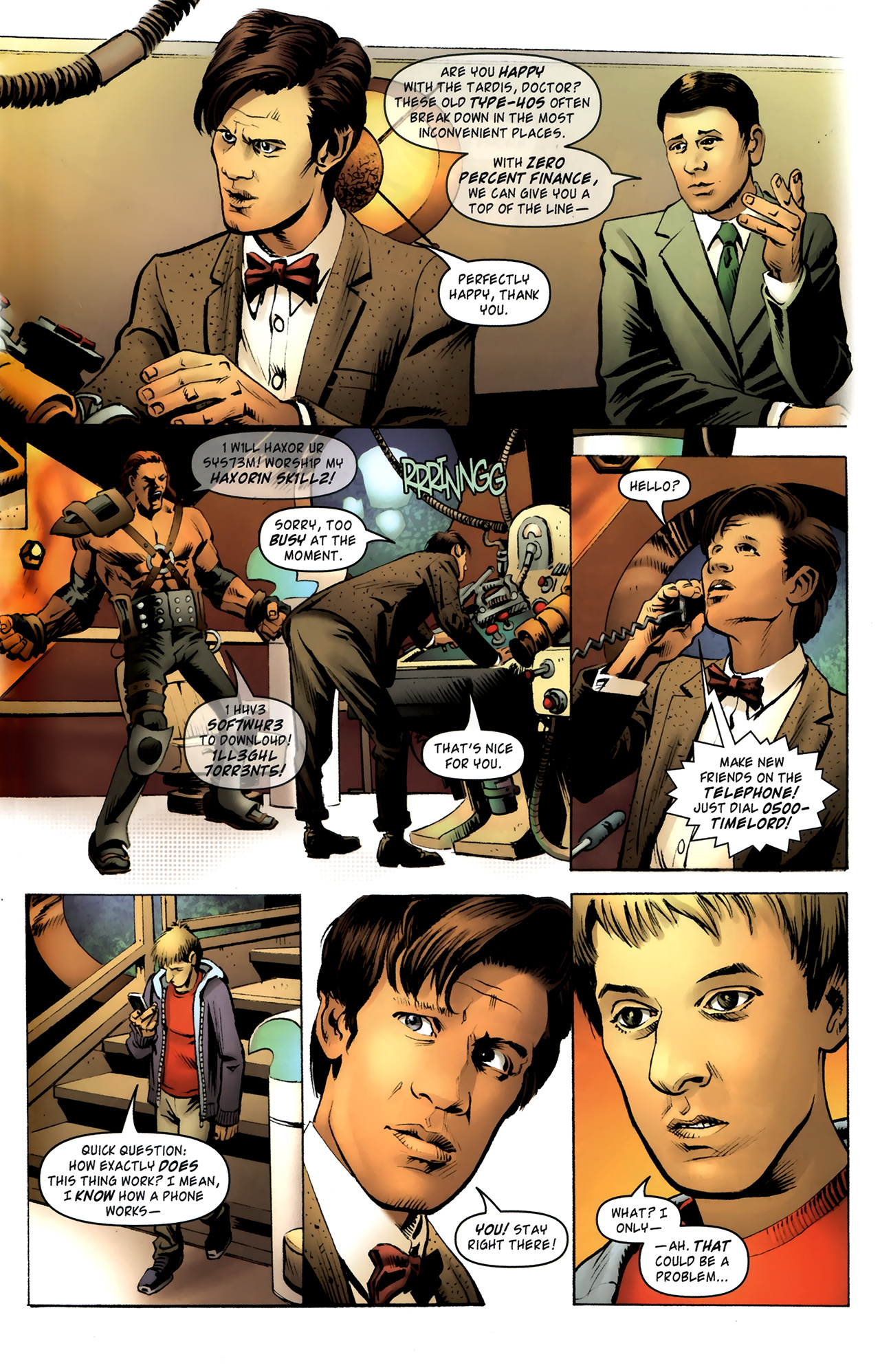 Read online Doctor Who (2011) comic -  Issue #1 - 7