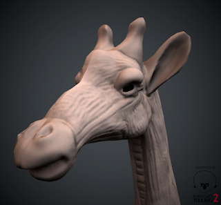 Art Blog: Giraffe Anatomy Final