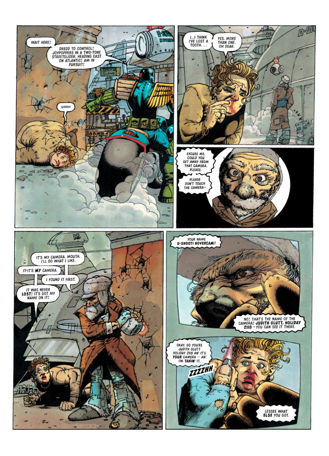 Read online Judge Dredd: The Complete Case Files comic -  Issue # TPB 25 - 161
