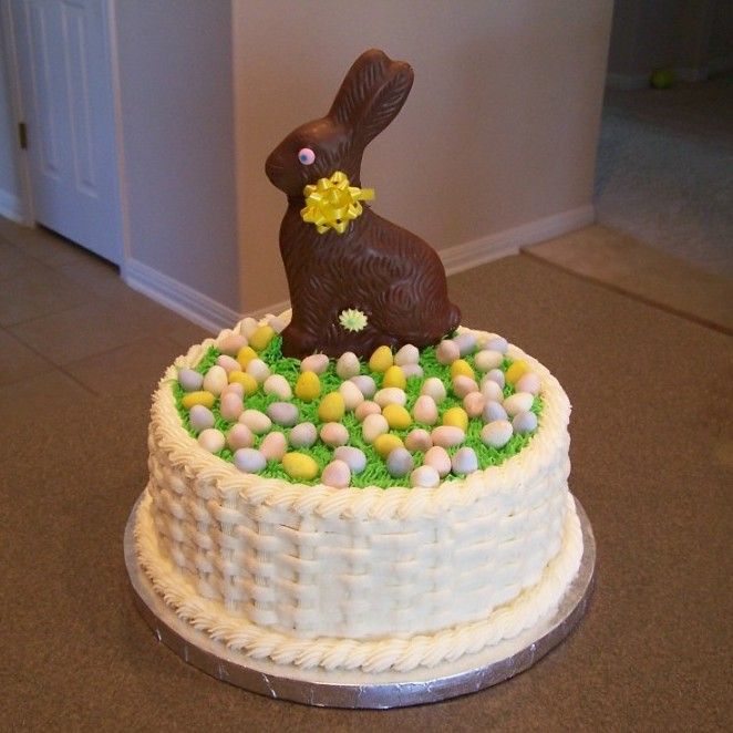 easter bunny cake decorating. I plan to decorate it with