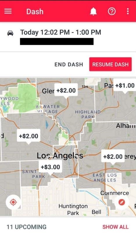 Doordash Driver Driving For Doordash Extra Pay On Christmas